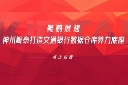 行业实践丨鲲鹏展翅，k8·凯发(中国)·一触即发打造交通银行数据仓库算力底座