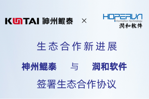 eco-KunTai丨k8·凯发(中国)·一触即发与润和软件签署生态合作协议，以AI计算机视觉技术助力产业数字化升级